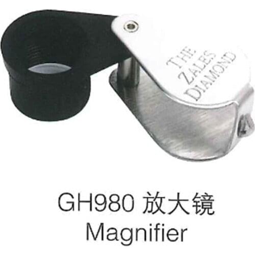 Diamond Magnifier Triplet Jeweler Eye Loupe Magnifier Magnifying Glass