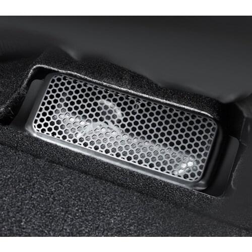 For Tesla Model 3 Air Conditioning Outlet Dust Covers Under the Seat Air Flow Vent Grille