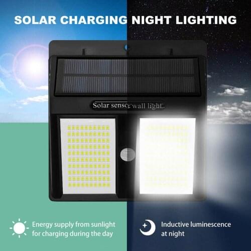 Eco-Friendly Street Lamp Solar Outdoor Light Controlled Motion Sensor Durable Walkway Lights Home 146/250LED