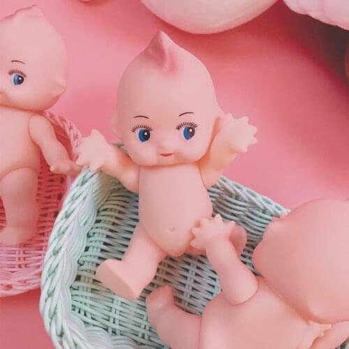 Cute Vintage Doll Kewpie Baby Doll Model Children Birthday Gift Girl Home Decoration 16cm