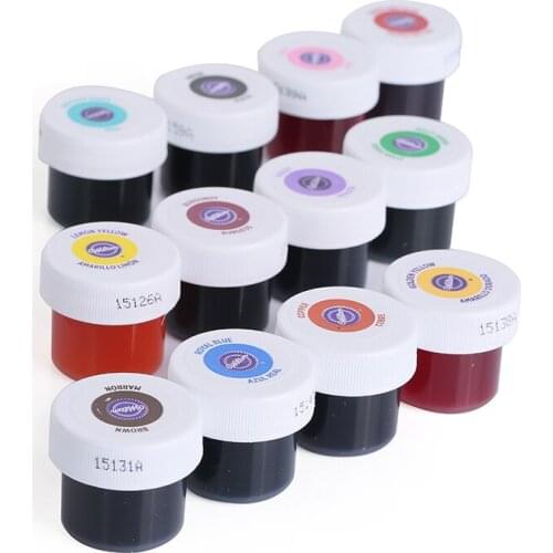 Wilton 12-color Natural Food Coloring Set Gel-based Food Additives Baking Ingredients Fondant Cake Macaron Coloring Tool