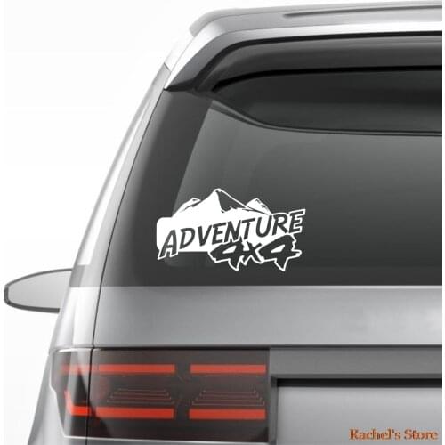 Adventure 4x4 Sticker Decal Fuel Tank Cover Door Window Trunk Motorcycle Helmet for VW Golf Polo SUV Laptop
