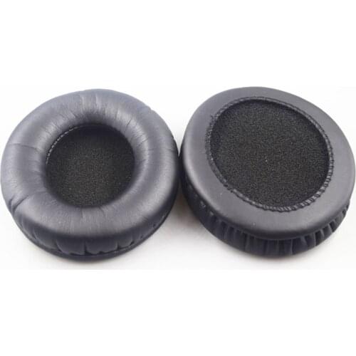 A pair of Headphone Sleeves Headset Earmuffs Sponge Leather Sleeves Cover For Focal Spirit Professional