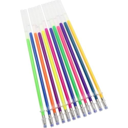 12/24/36/48 Colors Optional Color Gel pen Replacement Refills Drawing Painting Graffiti Gifts Stationery