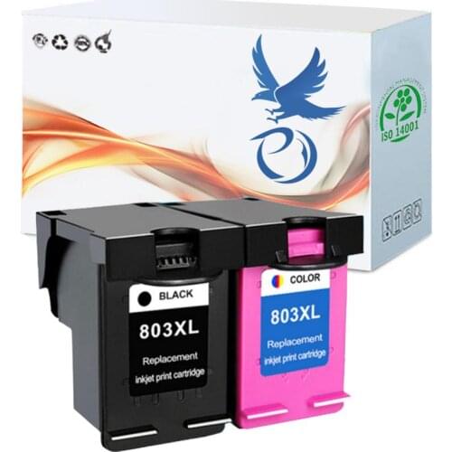 PY 1set 803XL Compatible ink cartridges For HP803 XL For HP Deskjet 1112 2132 1111 2131 3632 3830 4652 printer