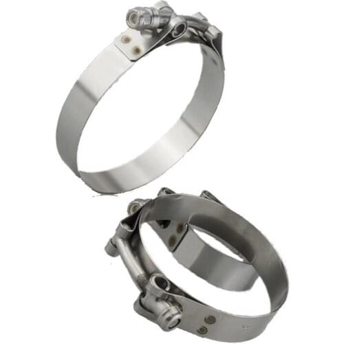 1.5'' 2.25" 2.5'' 3" 4'' Stainless Steel T Bolt Clamp T Hose Pipe Clamp T-Bolt Turbo Silcone Hose Clamp T Clamps Clip