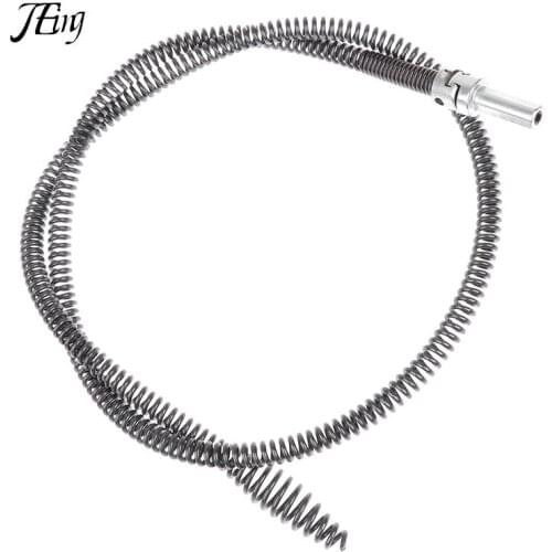 10MMx1M Drain Dredging Spring Sink Cleaner Sewer Dredging Tool Spring Pipe Tool bendable Durable Dropshipping