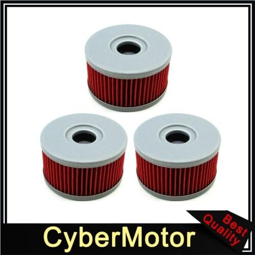 3x Oil Filter For Suzuki TU250 GZ250 DRZ250 VL125LC Beta Motor SP250 DR250 SG350 DR