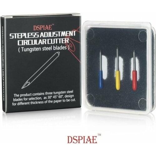 DSPIAE MT-CB Stepless Ajustment Circular Cutter (Tungsten Steel Blades) - Craft Tools