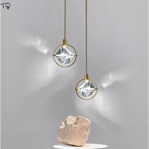 JIAMEN Crystal Pendant Lights