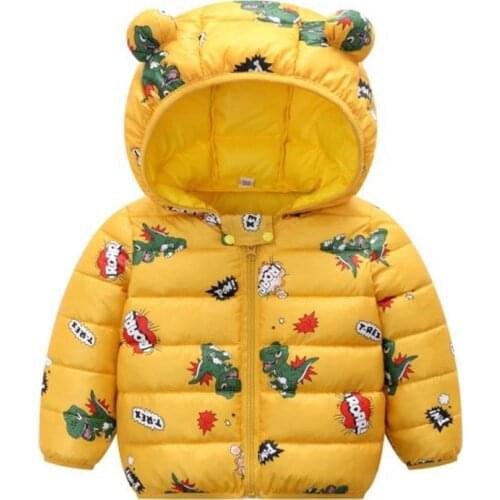 LZH 2021 Autumn Spring Newborn Baby Jacket For Baby Boys Jacket Baby Cartoon Print Outerwear Coat For Infant Clothes Baby Jacket