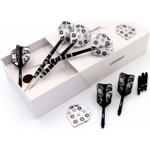 CUESOUL CHALLENGE 90% 22g/24g/26g Steel Tip Tungsten Dart Set