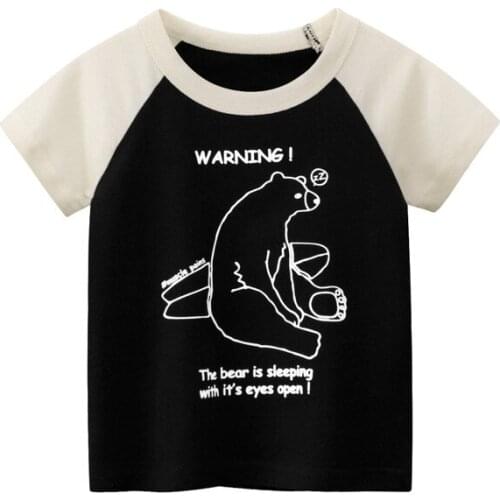 2021 new color cartoon printing childrens t-shirt boys t-shirt kids t-shirt girls t-shirt children clothes baby boy t-shirt