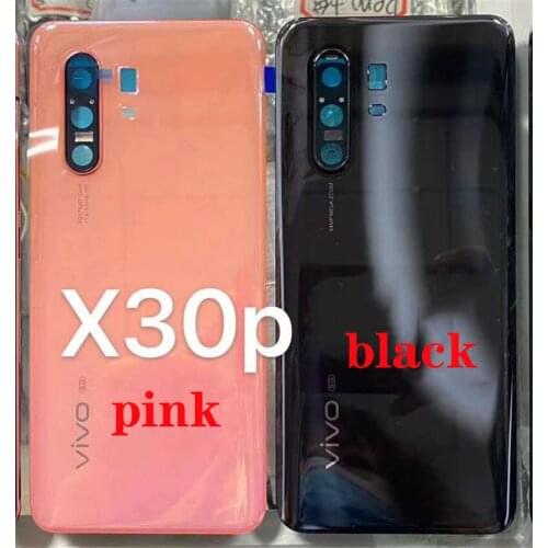 For Vivo X30 X30 Pro Original Rear Battery Cover Housing Back Glass Door