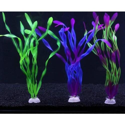Plastic Simulation Water Grass Fish Tank Artificial Aquarium Landscaping Decor Supplies