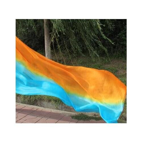 100% Real Silk Veil Belly Dance Accessory Bollywood Dance Costumes 250*114cm Silk Scarf Practice Props Purple Free Shipping