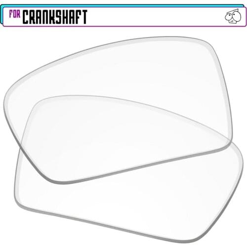EZReplace Polarized Replacement Lenses for - Oakley Crankshaft Sunglasses - HD Clear