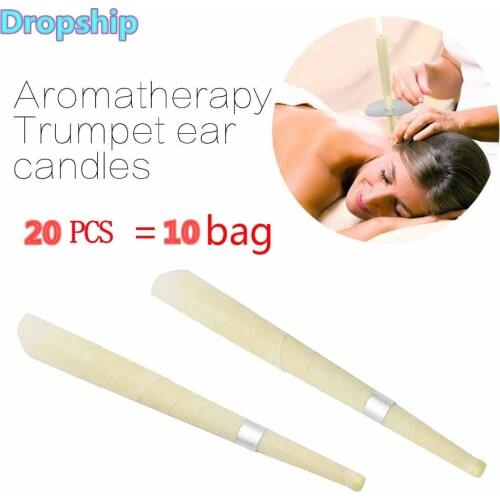 Dropship VIP Ear Treatment Wax Removal earwax Cleaner Healthy Care Indiana Candling Coning Beewax Natural Ear Candle Ear