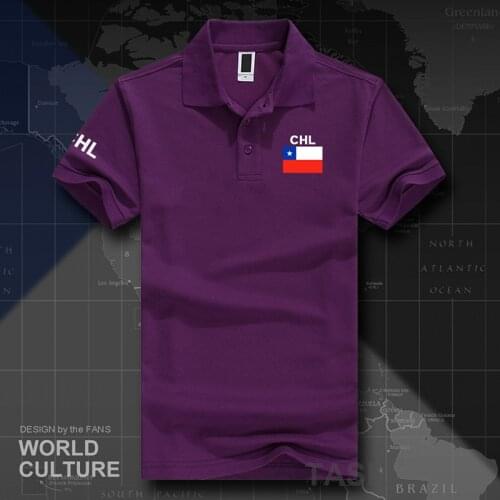 Chile Chilean CL polo shirts men short sleeve white brands printed for country 2017 cotton nation team flag fashion casual CHL