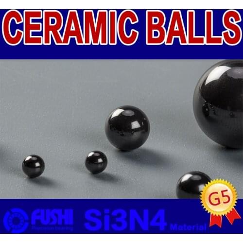 Si3N4 Ceramic balls 2.778 3 3.175 3.5 3.969 4 4.5 4.763 5 5.556 5.953mm ( 10 PC) Silicon Nitride G5 Precision Ball