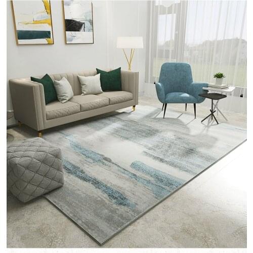 Nordic Carpet for Living Room Modern Simple Rugs Luxury American Style Carpet Bedroom Bedside Blanket Floor Mat Thick Study Rugs