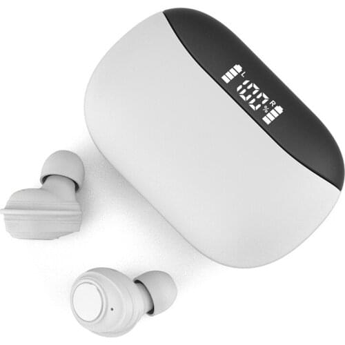 SOUMETIN TWS Headset LED 5.0 Earbuds True Wireless Headphones Touch Control Sport Headset Earphone Stereo Waterproof New