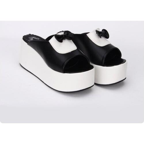 Angelic imprint Gothic Lolita style Platform shoes New Fashion Lolita Sandals Size 36-44 8807