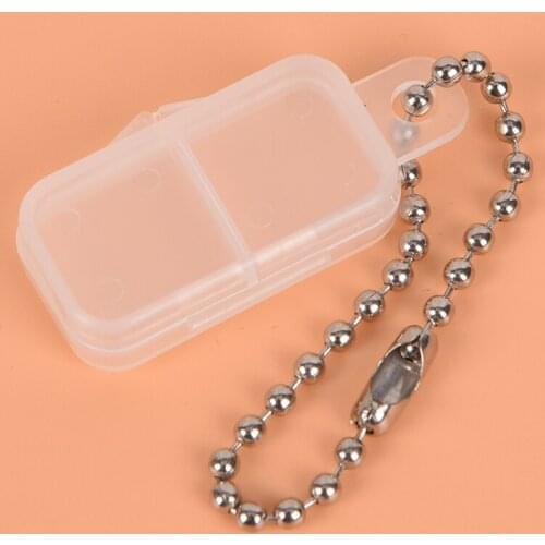 Batteries Box Button Battery Storage Protective Holder Hard Case Fit For 312# 10# 675# Hearing Aid Clear Plastic Battery Case
