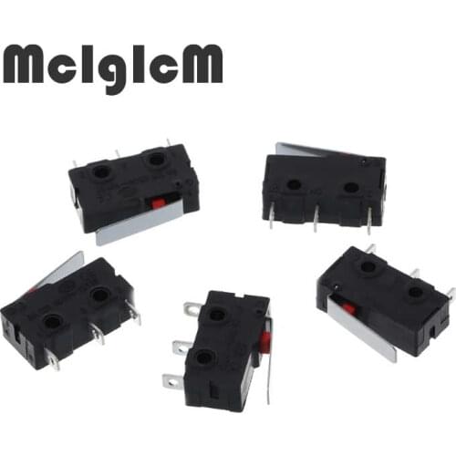 10PCS Micro Limit Switch, 3 Pin N/O N/C High quality All New 5A 125 250VAC KW11-3Z Micro Switch