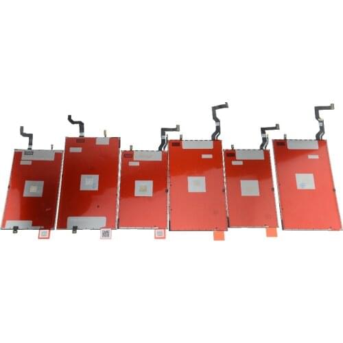 10pcs Original LCD Display Backlight For iPhone XR 11 7 8 6S 6 Plus Screen Back light Film with 3D Touch Function Flex Cable