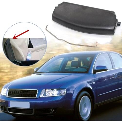 1x Latch Center Armrest Repair Kit Console Cover Lid Catch Latch Clip for AUDI A4 B6 B7 E177B 2001-2008 8x3x2CM (Black)