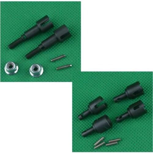 HBX 16889A 16889 SG1601 SG1602 RC Car Spare Parts Upgrade metal rear wheel Shafts M16107 / Upgrade metal differential cup M16104