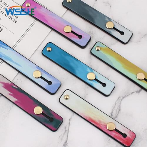 Phone Grip Portable Telescopic Finger Strap Bracket Universal Silicone Phone Finger Ring Holder Grip Stand for iphone 12 huawei