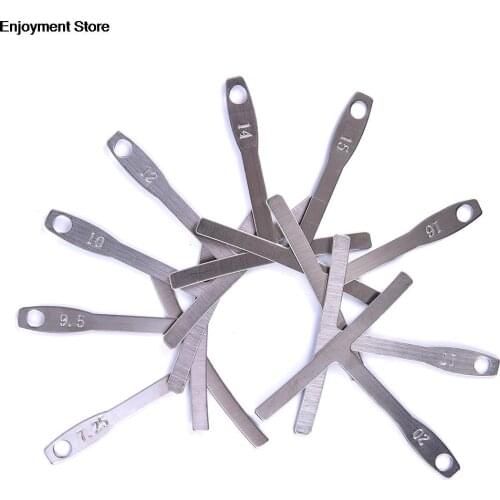 Stainless Steel Tools Guitar Metal Under String Radius Gauge Luthier