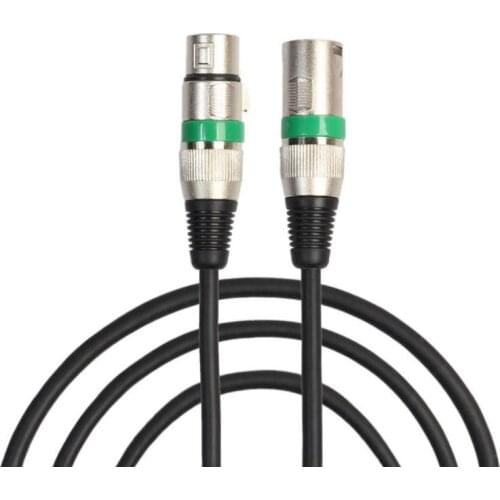 3m/5m/10m/15m/20m XLR 3Pin Male to XLR 3Pin Female Adapter Cable Microphone Audio Cable Digital Wire Cord for Amplifiers Mixers