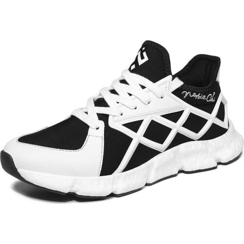 Summer Fashion Mens Shoes Popcorn Bottom Combination Student Shoes Non-slip Ultra-light Outdoor Shoes