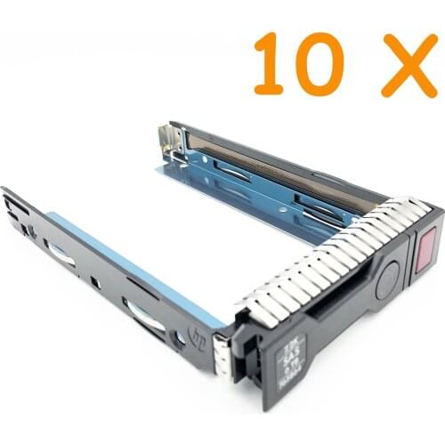 10 pack Original/UESD 651314-001 3.5 " HDD CADDY TRAY FOR HP GEN8/GEN9 SATA /SAS Hard Drive Tray Caddy For DL388 G9 DL380 DL360