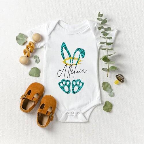 Mom boss Cute Rabbit ears Print Baby Girl Bodysuit Fashion Pop Ropa Bebe Niña Baby Boy Jumpsuits Comfortable Fine Clothes