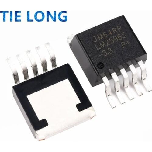 10PCS LM2596S-3.3 TO263-5 LM2596S 3.3 LM2596 TO-263-5 New and Original IC Chipset