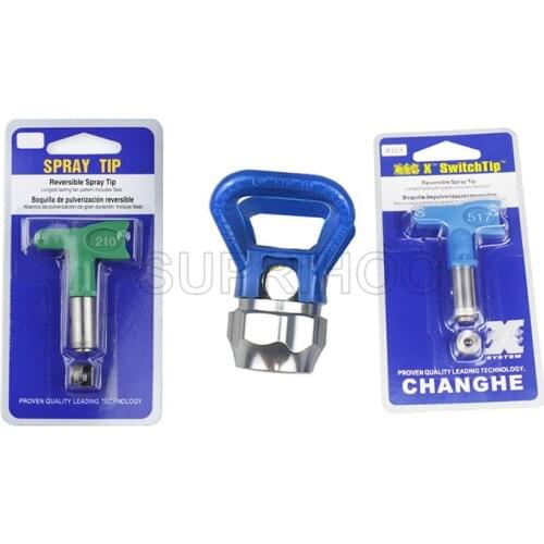 Airless Tips FRAC XRAC Set Nozzle FFL Low Pressure With 7/8 Nozzle Guard For Titan/Wagner Airless Paint Spray Sprayer Gun