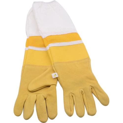Beekeeping Vented Long Sleeves Gloves Greenvive Beekeeping Gloves Sheepskin Protective Beekeeping Gloves Goatskin Beekeeper