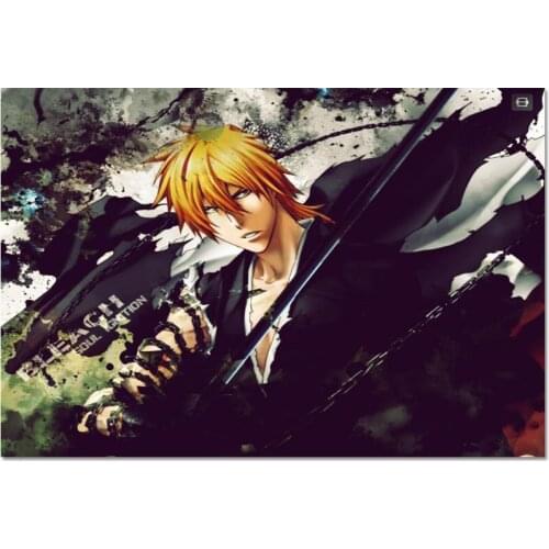 Bleach Poster Cloth Silk Poster Home Decoration Art Fabric Poster Print 20x30cm,27x40cm.30x45cm