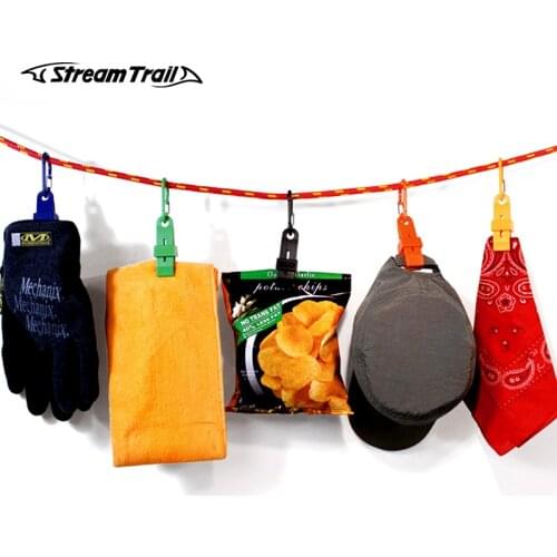 Stream Trail Hung Up Clip Clamp Waterproof Bag Pendant Widget Hanging Tool Easy Use Carry