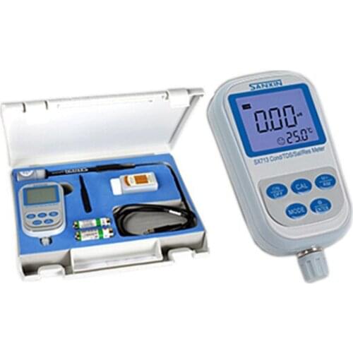 Shanghai Sanxin SX713 portable conductivity, TDS, salinity, resistivity measuring instrument, 2301T- conductivity electrode
