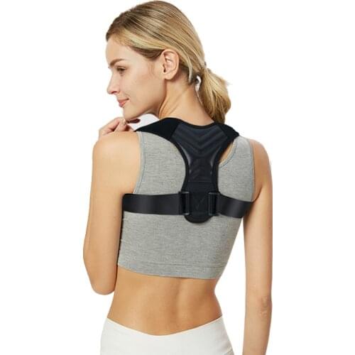 Back Support Belt Spine Posture Corrector Shoulder Bandage Adjustment Corrector Humpback Band Pain Relief Bodybuilding