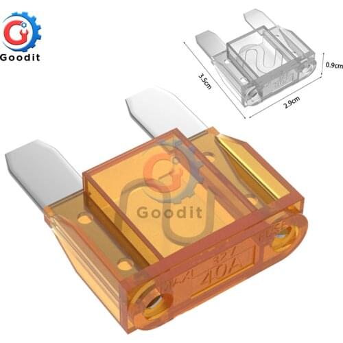 Large Fuse Fuses 20A 30A 40A 50A 60A 70A 80A 100A Amp Clip Assortment Auto Blade Type Fuse Set for Car Truck