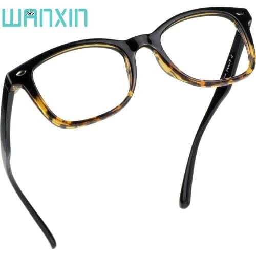 WANXIN Blue Light Blocking Computer Glasses, Transparent Lens Filter UV400,Alleviate Headache, Anti Eye Eyestrain