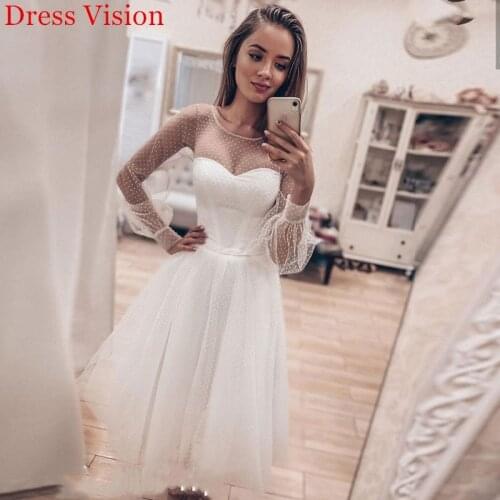 Robe De Mariee Vestidos Lace Point Wedding Dress Robe De Soiree longue Formal Simple Vestido De Novia Bride To Be