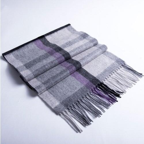 100%goat cashmere mens boutique fashion big plaid scarfs necklace for unisex 5colors 30x180cm wholesale retail
