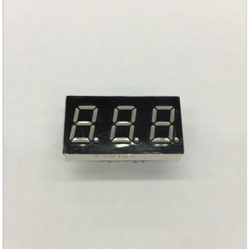 100pc Common anode/Common cathode 0.4 inch digital tube 3 bit digital tube 4inches best Red digital tube